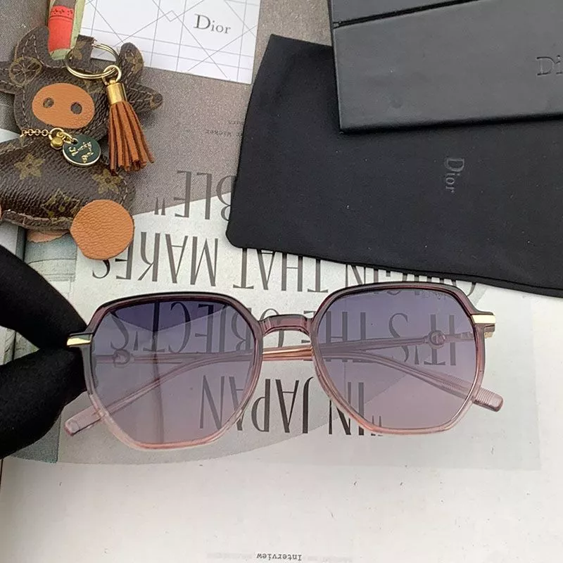 TOP Dior CD3542 Square Sunglasses In Burgundy 0112