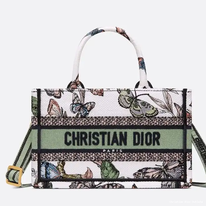 Cheap TOP Jouy Dior Mexico Green White de Canvas with Tote Motif Book Strap Mini Toile 0222